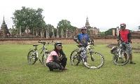 Fietsen door Sukhothai Historical Park dagtour Sukhothai