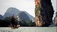 De magische Phuket June Bahtra Chinese Jonk Phang Nga Cruise