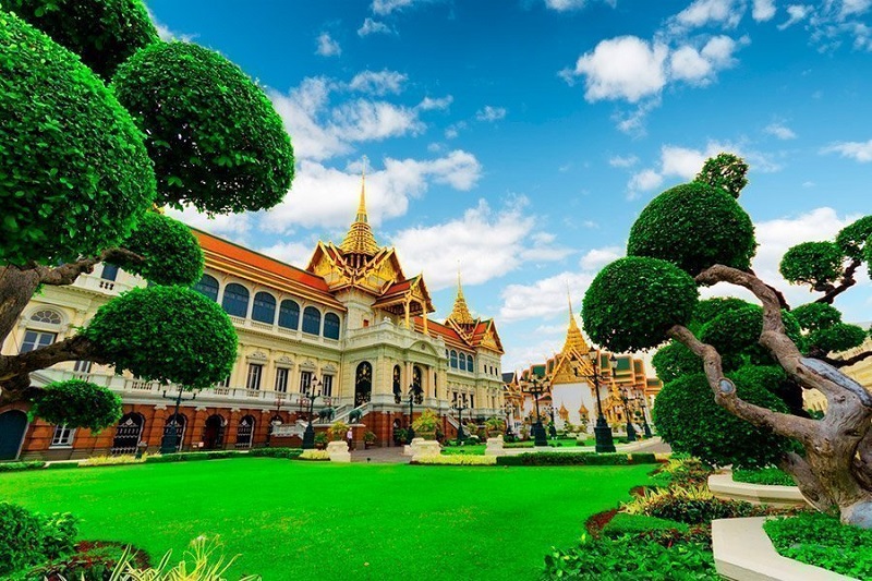 Grand Palace in Bangkok en Wat Phra Keaw BANGKOK INFORMATIE 
