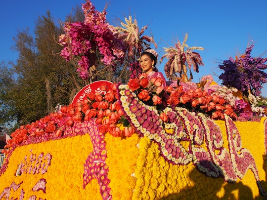 Thailand feestdagen en Thailand festivals Bloemen festival Chiang Mai