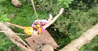 ZIP LINE Tokkelen in Phuket Tarzan en Jane een Hanuman jungle