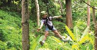 ZIP LINE Tokkelen in Phuket Tarzan en Jane een Hanuman jungle