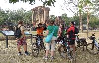 Fietsen door Sukhothai Historical Park Sukhothai fiets tour voordeel