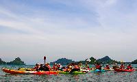 Zee kajakken en snorkelen in Angthong Marine Park KAYAK