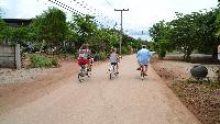 Safaritenten in de bergen van Loei Sirila Farm fietsen