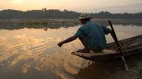 Safaritenten in de bergen van Loei Sirila Farm mekong visser