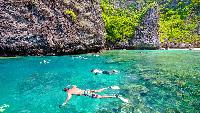 Thailand Land van Twee Zeeen rondreis familie vakantie in Thailand Snorkel reis