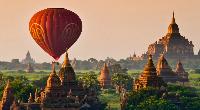 Ballonvaart boven Bagan