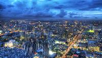 Culinair Baiyoke SKY diner op de 78ste verdieping UIT ETEN IN BANGKOK