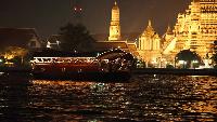 Diner Cruise Loy Nava rijstboot Bangkok rivier avond cruise