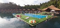 Khao Sok Ratchaprapha Drijvend Resort zwembad