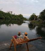 Kodaun River Kwai Resort midden in de natuur