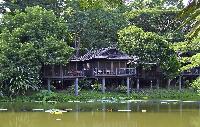 Lampang River Lodge in de natuur